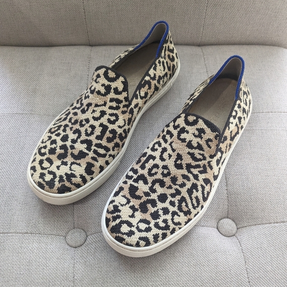 ROTHYS Little Desert Cat Textile Original Slip On Shoes Brown Sneakers Size 8.5 - Picture 2 of 10